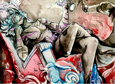 Deamon วาดโดย Rin Linin