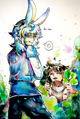 Miffy วาดโดย Rin Linin