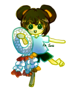 Moonlit วาดโดย Rin Linin