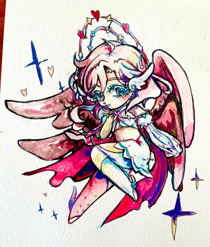 Rina วาดโดย Rin Linin